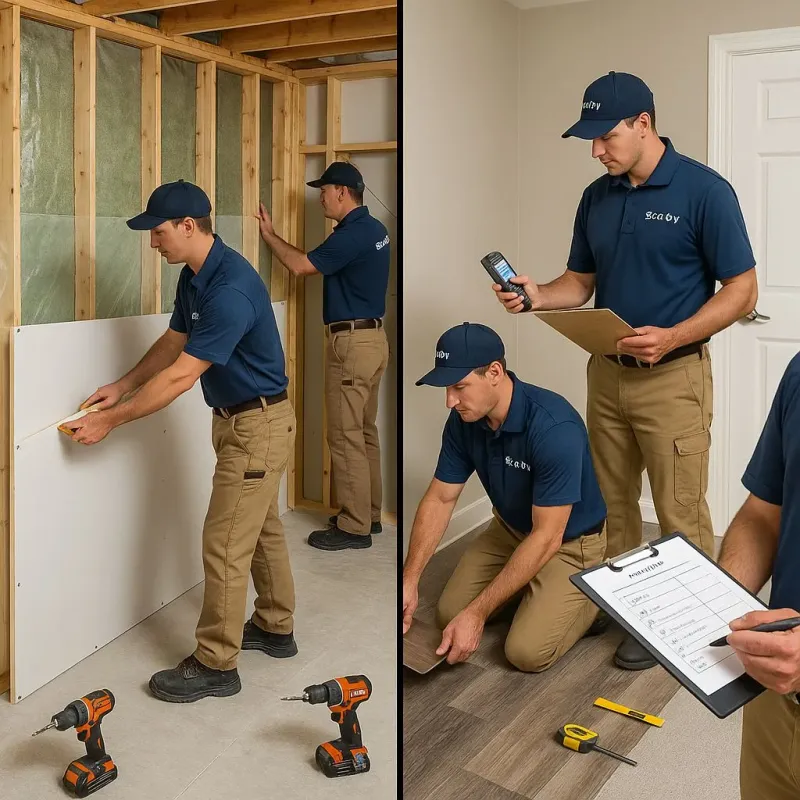 Repairs and Reconstruction process in Struthers, OH